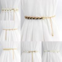 lof 1PC Waistband Women Stretchy Beads Chain Pearls Belts Pearl Flower Crystal Dress Belt Elegant