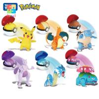 ELROY Model Toy คริสต์มาส Mewtwo Anime Charmander Pocket Action Figure Pokeball Pokemon Toy Pikachu