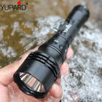 YUPARD Bright XML- L2 LED ใต้น้ำดำน้ำไฟฉายไฟฉายโคมไฟกันน้ำ Super T6 LED สำหรับ1X18650แบตเตอรี่