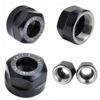 1pcs ER11 Collet ER11 A Type Collet Clamping Nut สําหรับ ER Collet Milling CNC Chuck holder Lathe เครื่องมือ CNC router lathe engraving