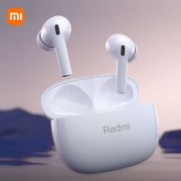 เหมาะสำหรับ Xiaomi หูฟังบลูทูธชุดหูฟังหูฟังแบบเสียบในหู Redmi ไร้สาย TWS Fone HIFI พร้อมไมโครโฟนช่วยการฟังเสียงสำหรับโทรศัพท์กีฬา