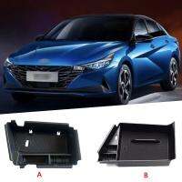 สำหรับฮุนไดเอลันตร้าอวันเต้รถซีดาน I30 CN7 2021 2022ที่พักแขนตรงกลางกล่องเก็บของคอนโซลกลางถาดจัดระเบียบอุปกรณ์เสริมรถยนต์