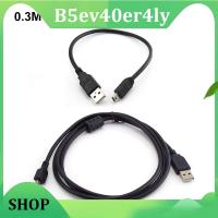 B5ev40er4ly Shop 0.3M 5M Usb Male To Mini 5P Usb Power Charging Data Cable Charger Line T Port Connectors For Extend Car Dvr Digital Camera Wire