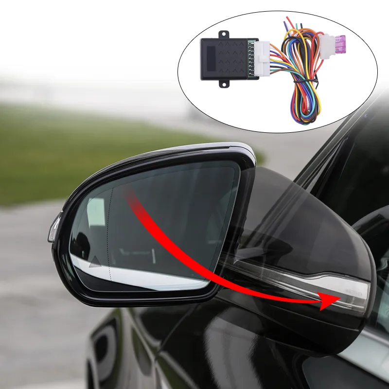 car side mirror camera system