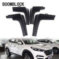 Atreus 1Set/4Pcs Car Front Rear Mudguards For 2016 2017 Hyundai Tucson TL Model Accessories Mudflaps Fenders 4Pcs Mud Flaps