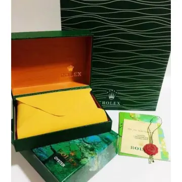 Authentic NEW STYLE ROLEX Watch Box Submariner FULL SET 126610 124060  116610 NEW | eBay