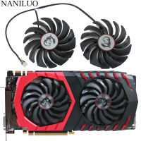 2PCS PLD10010S12HH DC12V 0.40A 4PIN FOR MSI RX470 480 570 580 GTX1080Ti 1080 1070 1060 GAMING Graphics Card Cooler Fan PLD10010B