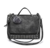 Artificial Leather WomenS Bags Luxury Designer Women Shoulder Bag R Rivet Motorcycle Bags Fashion Ladies Frosted Handbags