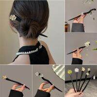 Hairpins antique wooden hairpins simple and versatile hairpins step-rocking Hanfu headdress girls