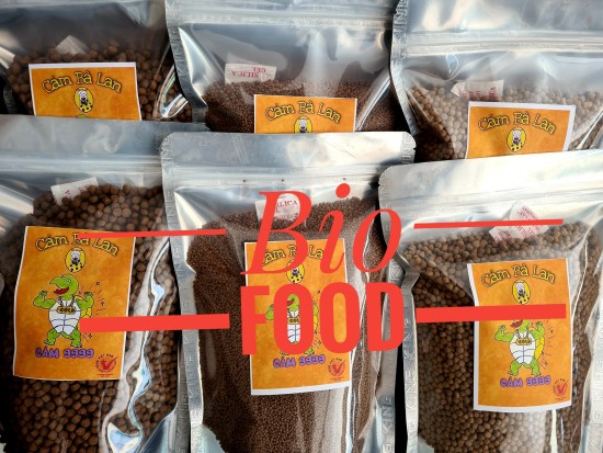 200g cám bà lan , thức ăn cho rùa nước túi zip 200 g - ảnh sản phẩm 6