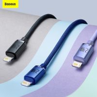 Baseus สาย USB 2.4A สำหรับสายชาร์จโทรศัพท์ R สำหรับ Ipad USB R 8ชาร์จเร็วสูงสุด14 13 12 11Pro X XR 8สำหรับ Ipad USB R สายรับส่งข้อมูล