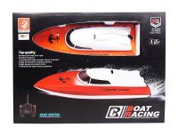 เรือยอร์ชไฮสปีด เร็วพิเศษ บังคับวิทยุ ประสิทธิภาพสูง สีส้ม ZT Realistic Yacht Toy RC High Performance Racing Boat High-Speed Surfing Sport Game (Orange)