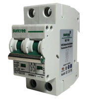 เบรกเกอร์ไฟฟ้า โซลาร์เซลล์  DC Circuit Breaker   SUNTREE รุ่น SL7-63 2P 550VDC 20A