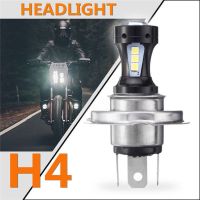 RJZ28หลอดไฟสีขาว H4 3030 18LED ไฟหน้ารถมอเตอร์ไซค์แบบ LED ไฟมอเตอร์ไซค์ไฟตัดหมอก DRL