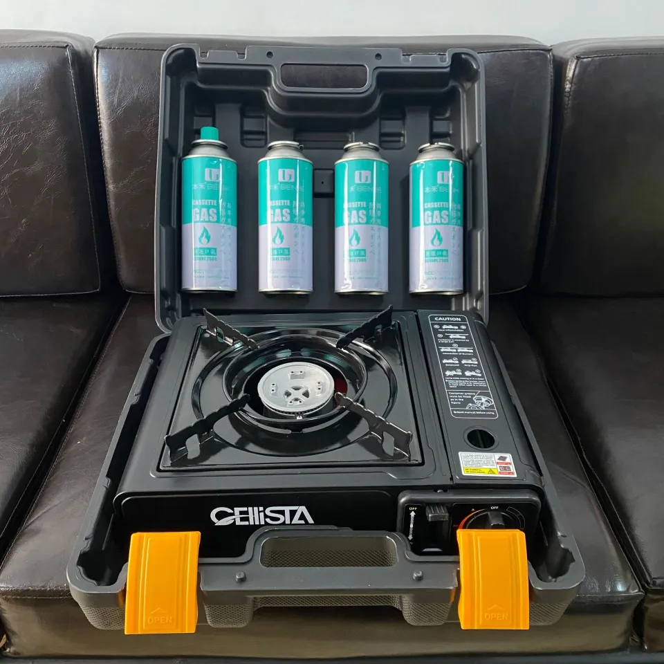 Cellista Cellista Portable Butane Gas Stove with Portable Box
