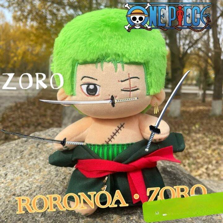 20cm Doll Clothes ONE PIECE Roronoa Zoro Plushie Plush Doll Cotton ...