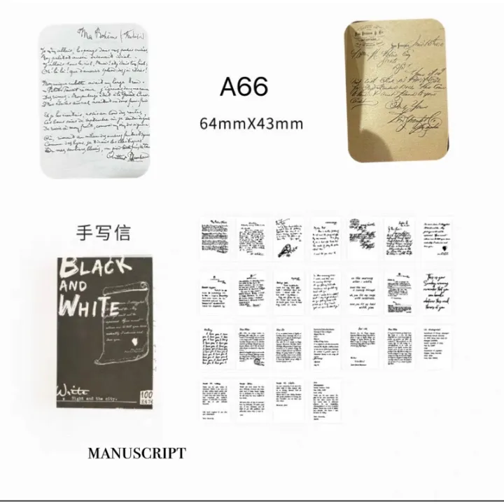 Dictionary Memo pads Little black and white notepads words memo Lazada PH