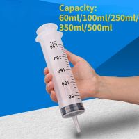 hot【DT】▥  Multifunction Large Capacity Syringe Reusable Measuring Draw Ink Feeding Car Glue Applicator 500ml