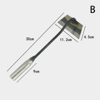 FF ทั้งหมด-เหล็กชุบแข็งกลวง hoes มือถือกำจัดวัชพืชปลูกผัก