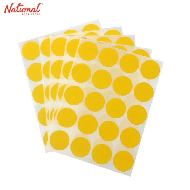 Herma Label Sticker 1871 19Mm Circle Plain 100S Yellow | Lazada PH