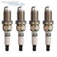 ✆☽ Set Of 4 Double Iridium Power Spark Plugs IK20tt 4702 For Audi Chery Volkswagen Toyota Jeep Subaru Skoda Ignition System Parts