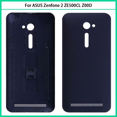 สำหรับ ASUS Zenfone 2 ZE500CL Z00D ฝาหลังปิดโทรศัพท์ตัวเรือนประตูหลังด้านหลัง ZE500CL ชิ้นส่วนอะไหล่ LHG3761