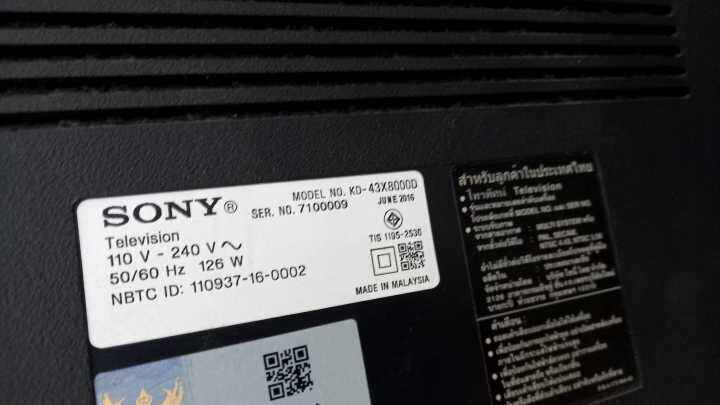 เมนบอร์ด-sony-kd-43x8000d-พาร์ท-1-980-837-11-อะไหล่แท้-ของถอดมือสอง