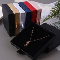 1Pc Thick Kraft Paper Drawer Jewelry Box Greeting Card for Necklace Bracelet Ring Gift Display Case Packaging Boxes Cardboard