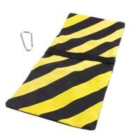 Double Zipper Balance Sandbags Orange Black Stripes Photography Sand Bag for Video Stage Film Light Stand Boom Tripod