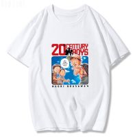 20th Century Boys Harajuku Casual Anime T shirts Cute Manga Tshirt 100% Cotton Pop Tee shirt Large Print Men/women Streetwear| |   - AliExpress