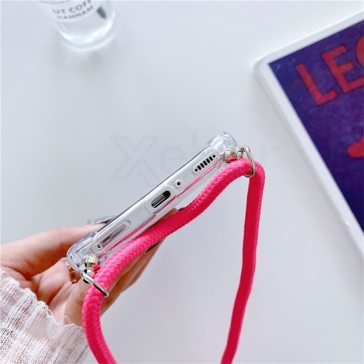 enjoy-electronic-necklace-crossbody-strap-lanyard-cord-clear-phone-case-for-xiaomi-12-11-ultra-10t-pro-redmi-note-11-10-lite-soft-silicone-cover