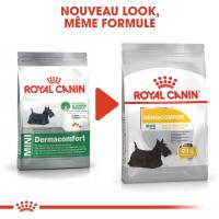 Royal Canin Mini Dermacomfort  อาหารสำหรับสุนัขพันธุ์เล็กผิวแพ้ง่าย อายุ10เดือนขึ้นไป 1 กก.