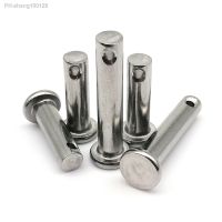 1/10pcs M3 M4 M5 M6 M8 M10 M12 304 A2-70 Stainless Steel Flat Head Solid Bearing Cylindrical Hole Locating Axis Roll Dowel Pin