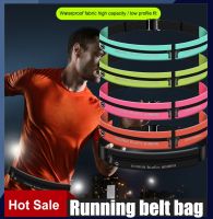 New Mini Running Belt Bag Sports Waist Bag Running Mobile Phone Bag Outdoor Fitness Bag Waterproof Fabric Reflective Design