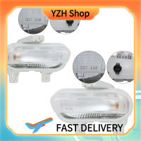 YZH Shop รถไฟหน้ารถดีอาร์แอลไฟในสวนฮาโลเจน12V 4300K สัญญาณเลี้ยวไฟตัดหมอก68439334aa 68439336aa ไฟหน้าด้านหน้า