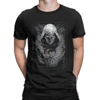 Moon Knight Marvel Tshirts For Men Disney Pure Cotton Tees T Shirt Arrival Gildan