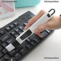 Utilizinggood✿ 2 In 1 Polished Window Track Cleaning Brush Keyboard Nook Cranny Dust Shovel