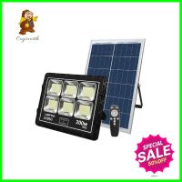 ไฟสปอตไลท์ SOLAR LAMPTAN FLOOD 200 วัตต์ WARMWHITE สีดำSOLAR FLOODLIGHT LAMPTAN 200W WARMWHITE BLACK **มีบริการชำระเงินปลายทาง**