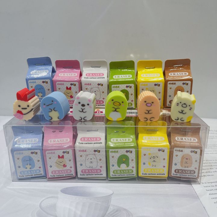 sanrio-ruer-ยางลบอะนิเมะ-hello-kitty-melody-kuromi-cinnamoroll-ยางลบสำหรับเด็กเครื่องเขียนนักเรียนอุปกรณ์การเรียนขายส่ง