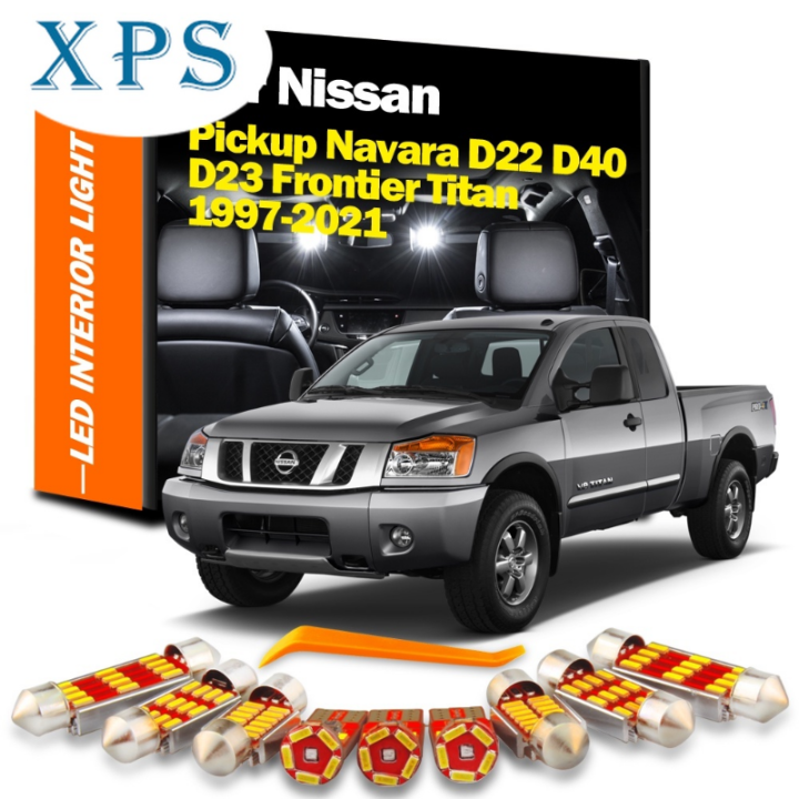 xps Canbus LED Interior Map Dome Light Kit For Nissan Pickup Navara D22