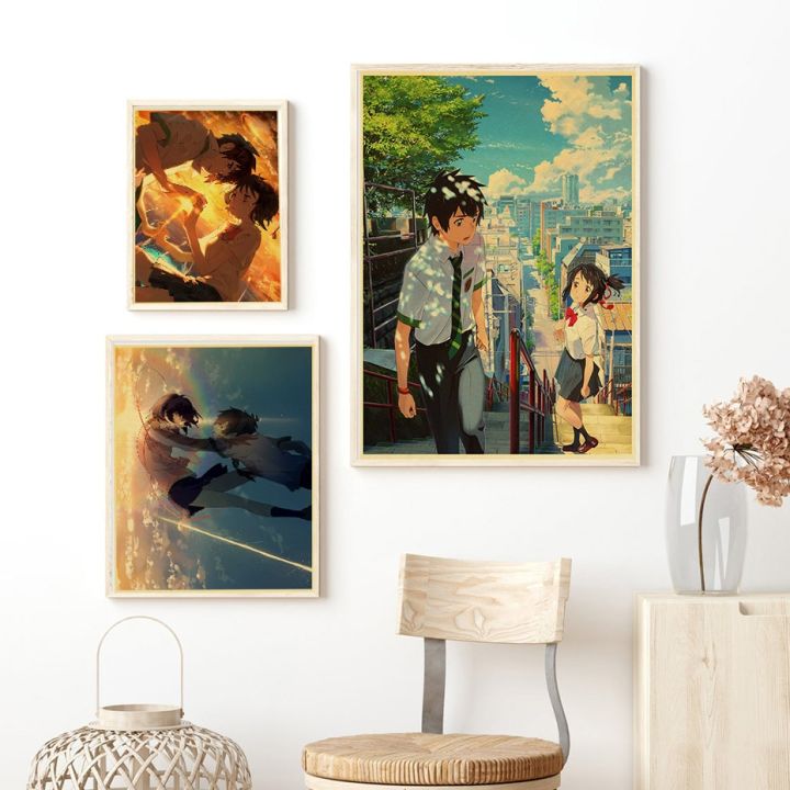 anime-movie-your-name-poster-cartoon-living-room-posters-wall-sticker-art-picture-decoration-chambre-nostalgia-bedroom-painting-wall-d-cor