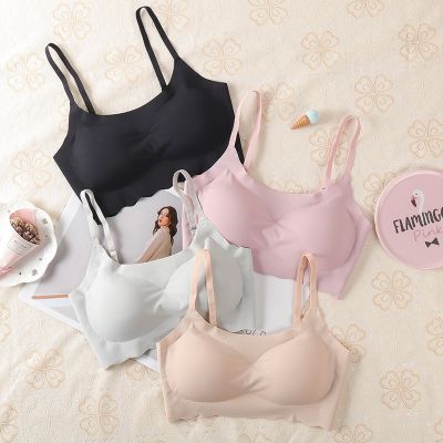 Bras For Women Traceless Seamless Bra With Pads Big Size S-2XL Bralette Push Up Brassiere Bra Comfortable Breathable Vest