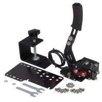 อลูมิเนียม USB Handke สำหรับ SIM Racing เกม G25G27G29 T500 FANATEC DIRT RALLY พร้อมแผ่นหนีบหรือเกียร์ Shifter