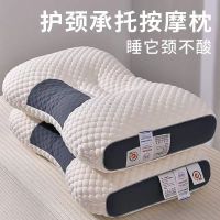 Hotel pillow pillow core home cervical spine repair cervical spine dedicated to help sleep single men and women one pack does not collapse cotton pillowcase