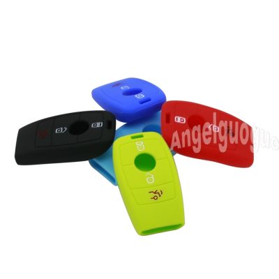 huawe Angelguoguo Silicone Key Cover/key case/key bag for mercedes benz 2016-2018 E-class W213