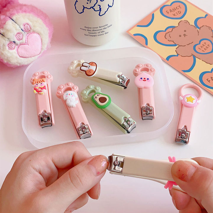 Cartoon Nail Clippers Cute Mini Nail Clippers Adult Household Nail Clippers  Portable Nail Scissors Child Manicure Tools | Fruugo NO