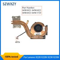 SZWXZY Original For Lenovo X220 X220i X230 X230i Heatsink Cooling Fan 4PIN 04W6921 04W6922 04W6923 04W3729 Fast Ship