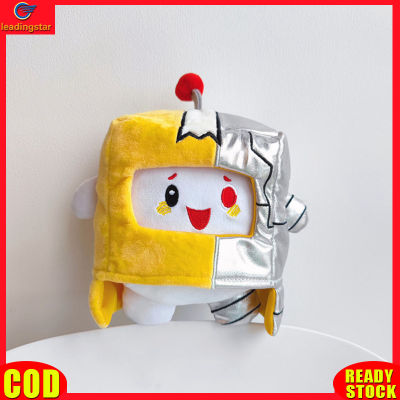 LeadingStar toy Hot Sale Lankybox Plush Toy Mechanical Series With Led Light Plush Cartoon Robot Doll Kawaii Kid Gift