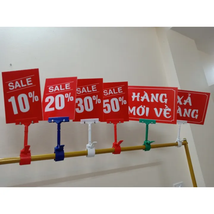 kẹp sale, kẹp bảng giá sản phẩm,hàng mới về,kẹp quảng cáo,thanh lý cho shop thời trang,cửa hàng