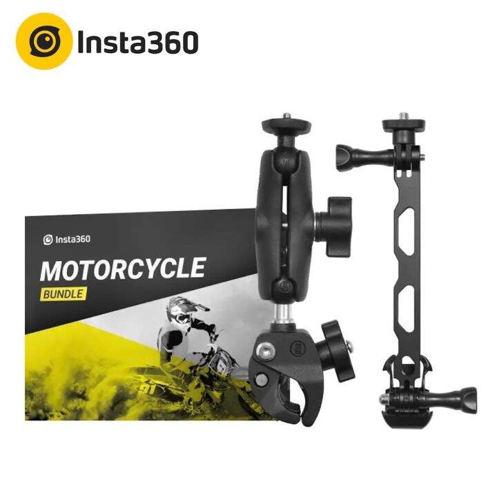 Insta360 Motorcycle Mount Bundle Bike Bicycle Handlebar Extension Kit